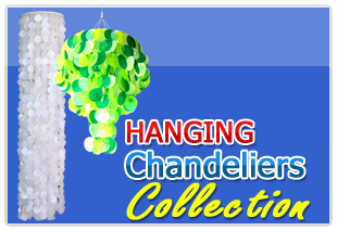 Philippine capiz handmade hanging chandelier